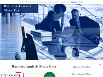 business-analysis-made-easy.com