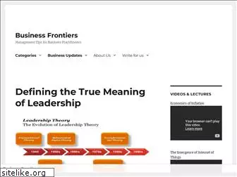 business-frontiers.org