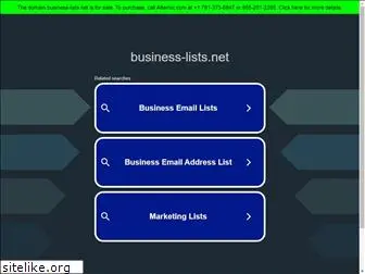 business-lists.net