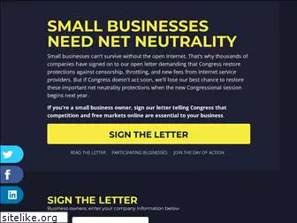 businessesfornetneutrality.com