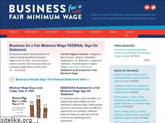 businessforafairminimumwage.org