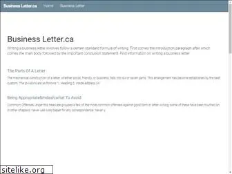 businessletter.ca