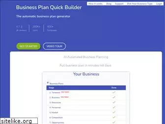 businessplanquickbuilder.com