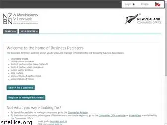 businessregisters.govt.nz