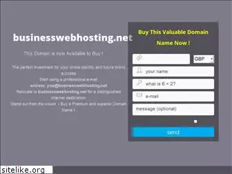 businesswebhosting.net