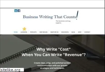businesswritingthatcounts.com