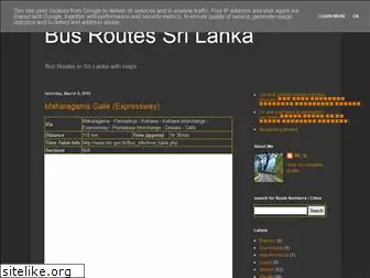 busroutessrilanka.blogspot.com
