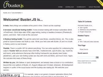 busterjs.readthedocs.io