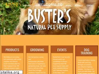 bustersnaturalpetsupply.com