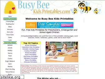 busybeekidsprintables.com