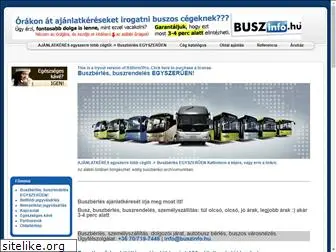 www.buszinfo.hu