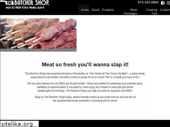 butchershopbrockville.com