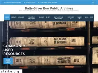 buttearchives.org