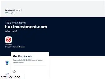 buxinvestment.com