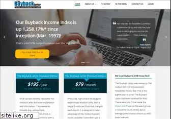buybackletter.com