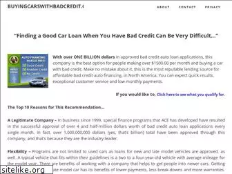 buyingcarswithbadcredit.com