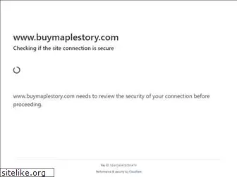 buymaplestory.com