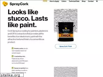 buyspraycork.com