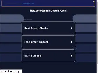 buyzeroturnmowers.com