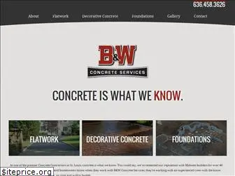 bwconcrete.com