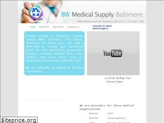 bwmedicalsupply.com