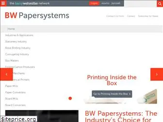 bwpapersystems.com