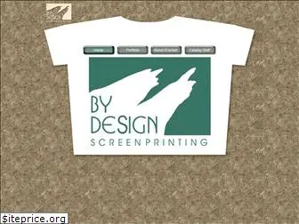 bydesignscreenprinting.com