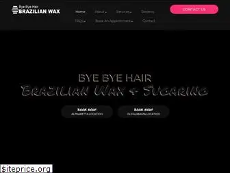 byebyehairbrazilianwax.com