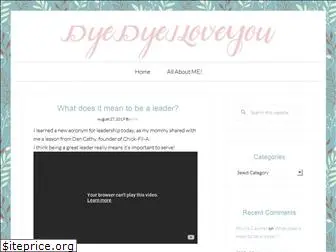 byebyeiloveyou.com