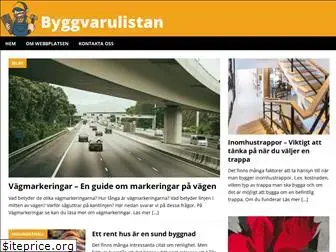 byggvarulistan.se