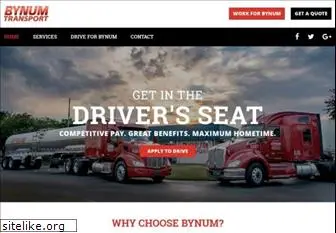 bynumtransport.com