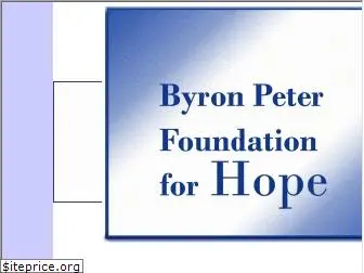 byronpeterfoundation.org