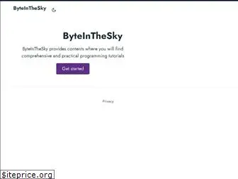 byteinthesky.com