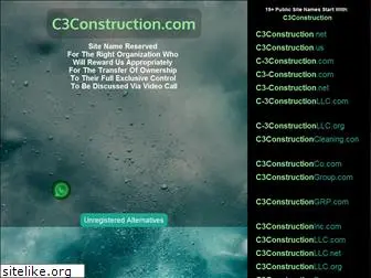 c3construction.com