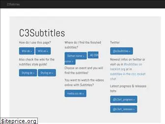 c3subtitles.de