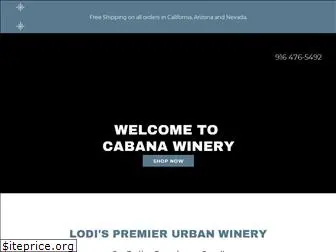 cabanawinery.com