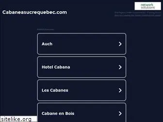 cabaneasucrequebec.com