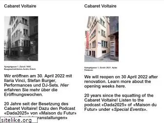 cabaretvoltaire.ch