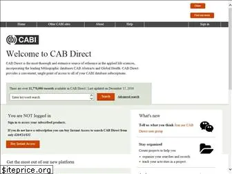 cabdirect.org