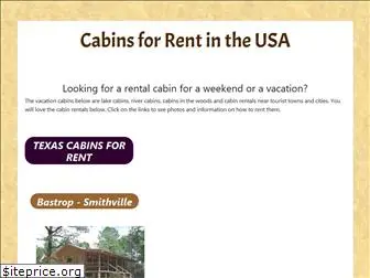 cabin-renters.com