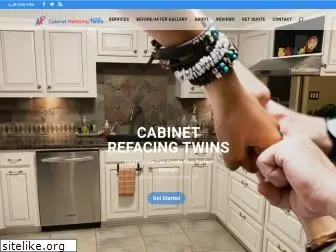 cabinetrefacingtwins.com