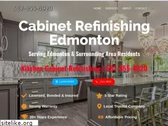 cabinetrefinishingedmonton.com