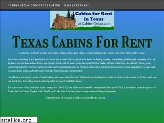 cabins-texas.com