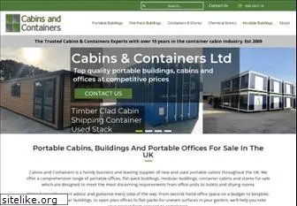 cabinsandcontainers.co.uk