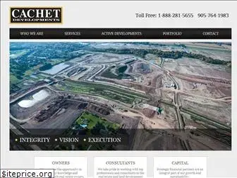 cachetdevelopments.com