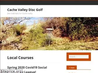 cachevalleydiscgolf.com