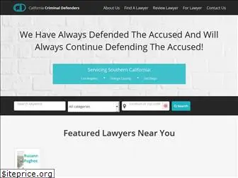 cacriminaldefenders.com