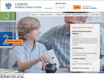 cadetsfcu.com