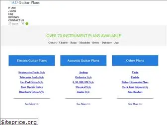 cadguitarplans.com