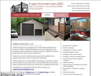 cadileconstruction.com